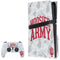 Indiana University Hoosier Army PS5 Pro Disk Bundle Skin