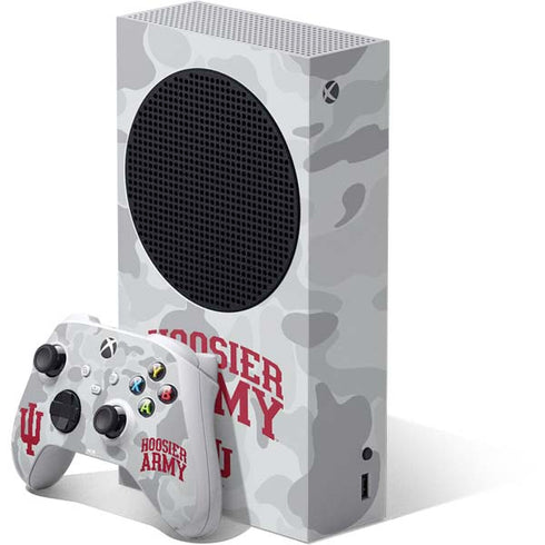 Indiana University Hoosier Army Xbox Series S Skins