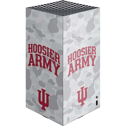 Indiana University Hoosier Army XBox Series X Digital Edition Console Skin