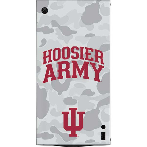 Indiana University Hoosier Army XBox Series X Digital Edition Console Skin