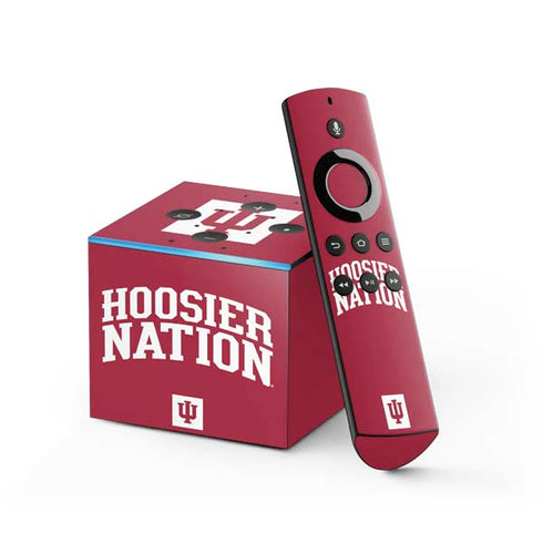 Indiana University Hoosier Nation Fire TV Cube Skin