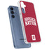 Indiana University Hoosier Nation Galaxy A35 5G Clear Case