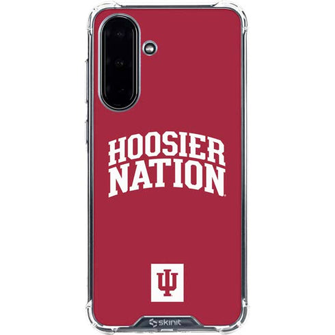 Indiana University Hoosier Nation Galaxy A36 5G Clear Case