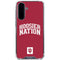 Indiana University Hoosier Nation Galaxy A36 5G Clear Case