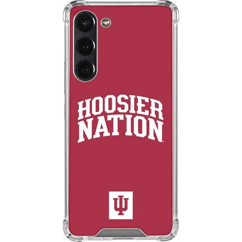 Indiana University Hoosier Nation Galaxy S24 FE Clear Case