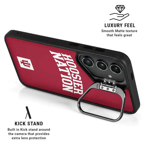 Indiana University Hoosier Nation Galaxy S25 Ultra Kickstand Case