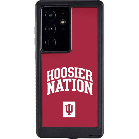 Indiana University Hoosier Nation Galaxy S24 Ultra Waterproof Case