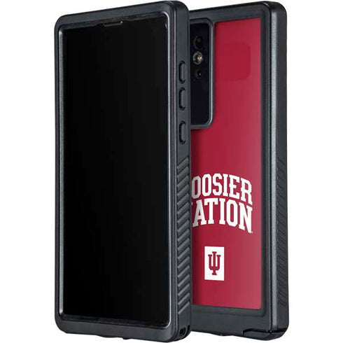Indiana University Hoosier Nation Galaxy S24 Ultra Waterproof Case
