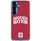 Indiana University Hoosier Nation Galaxy S25 Clear Case