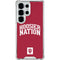 Indiana University Hoosier Nation Galaxy S25 Ultra Clear Case