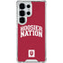 Indiana University Hoosier Nation Galaxy S25 Ultra Clear Case