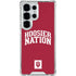 Indiana University Hoosier Nation Galaxy S26 Ultra Clear Case