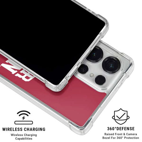 Indiana University Hoosier Nation Galaxy S26 Ultra Clear Case