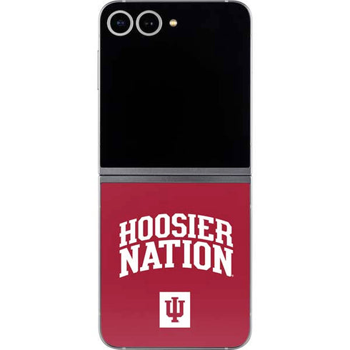 Indiana University Hoosier Nation Galaxy Z Flip6 Skin
