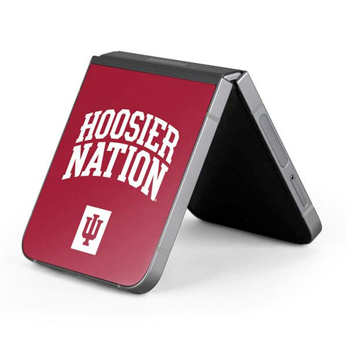Indiana University Hoosier Nation Galaxy Z Flip6 Skin