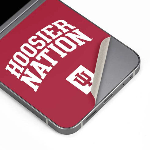 Indiana University Hoosier Nation Galaxy Z Flip6 Skin