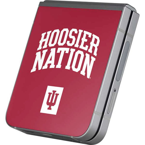 Indiana University Hoosier Nation Galaxy Z Flip6 Skin