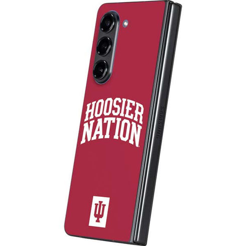 Indiana University Hoosier Nation Galaxy Z Fold5 5G Skin