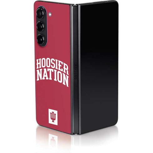 Indiana University Hoosier Nation Galaxy Z Fold5 5G Skin