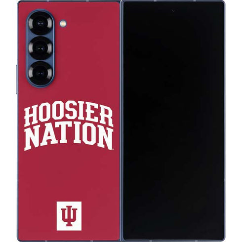 Indiana University Hoosier Nation Galaxy Z Fold6 Skin