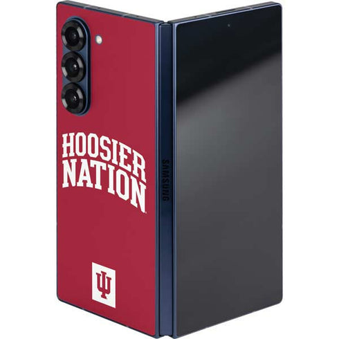 Indiana University Hoosier Nation Galaxy Z Fold6 Skin
