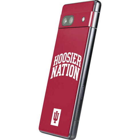 Indiana University Hoosier Nation Google Pixel 7a Skin