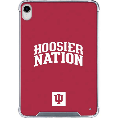 Indiana University Hoosier Nation iPad 11th Gen (2025) Clear Case