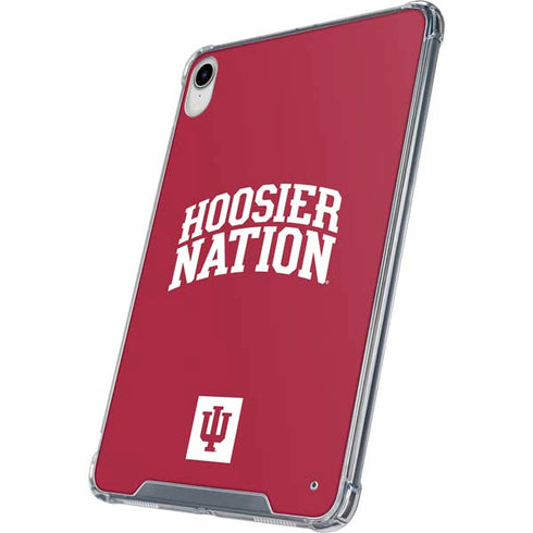 Indiana University Hoosier Nation iPad 11th Gen (2025) Clear Case