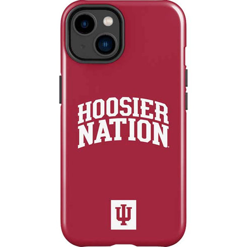Indiana University Hoosier Nation iPhone 15 Impact Case