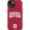 Indiana University Hoosier Nation iPhone 15 Impact Case