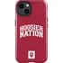 Indiana University Hoosier Nation iPhone 15 Impact Case
