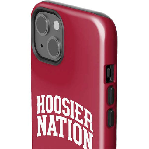 Indiana University Hoosier Nation iPhone 15 Impact Case