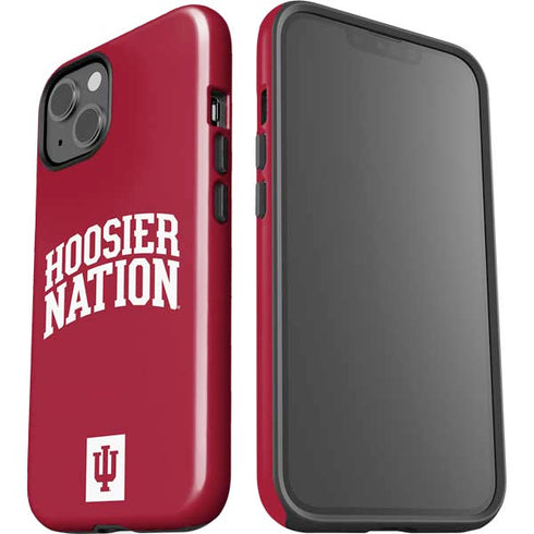 Indiana University Hoosier Nation iPhone 15 Impact Case