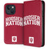 Indiana University Hoosier Nation iPhone 15 Plus Folio Case