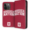 Indiana University Hoosier Nation iPhone 15 Pro Folio Case