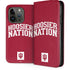 Indiana University Hoosier Nation iPhone 15 Pro Folio Case