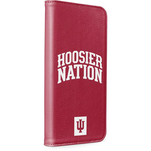 Indiana University Hoosier Nation iPhone 15 Pro Max Folio Case