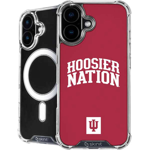 Indiana University Hoosier Nation iPhone 16 MagSafe Case