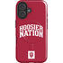 Indiana University Hoosier Nation iPhone 16 Magsafe Impact Case