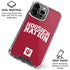 Indiana University Hoosier Nation iPhone 16 Pro Clear Case