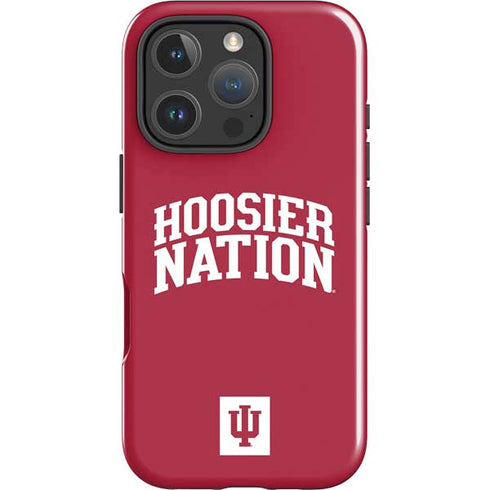 Indiana University Hoosier Nation iPhone 16 Pro Max Impact Case