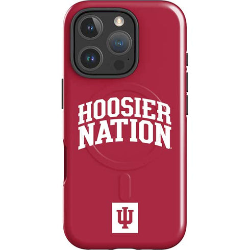 Indiana University Hoosier Nation iPhone 16 Pro Max Magsafe Impact Case