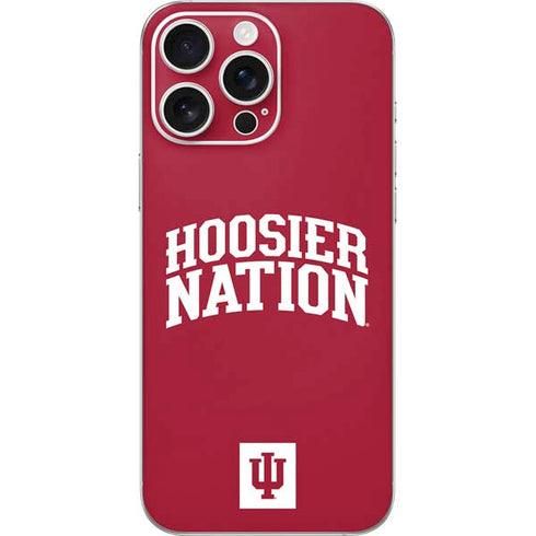 Indiana University Hoosier Nation iPhone 16 Pro Max Skin