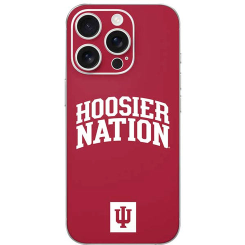 Indiana University Hoosier Nation iPhone 16 Pro Skin