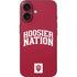 Indiana University Hoosier Nation iPhone 16 Skin