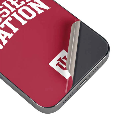 Indiana University Hoosier Nation iPhone 16e Skin