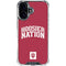 Indiana University Hoosier Nation iPhone 17 Clear Case