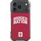 Indiana University Hoosier Nation iPhone 18 Pro Clear Case