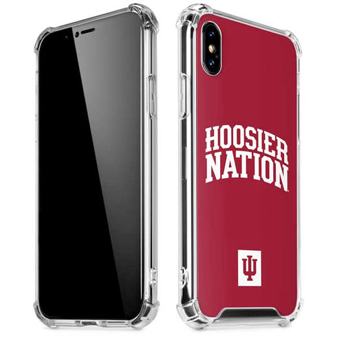 Indiana University Hoosier Nation iPhone X/XS Clear Case