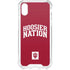Indiana University Hoosier Nation iPhone XS Clear Case